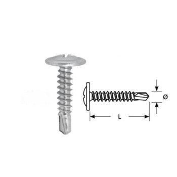 Sraigtas su grąžteliu STARFIX WT 4.2x32/F (33vnt) Sraigtas su grąžteliu STARFIX WT 4.2x32/F (33vnt)
