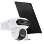 EZVIZ CS-HB90/SP lauko akumuliatorinė dviguba kamera (2x4MP, 10400mAh, Su saulės panele)