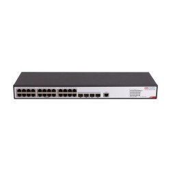 Hikvision 28 prievadų prievadų komutatorius DS-3E2728-HI-24T4X