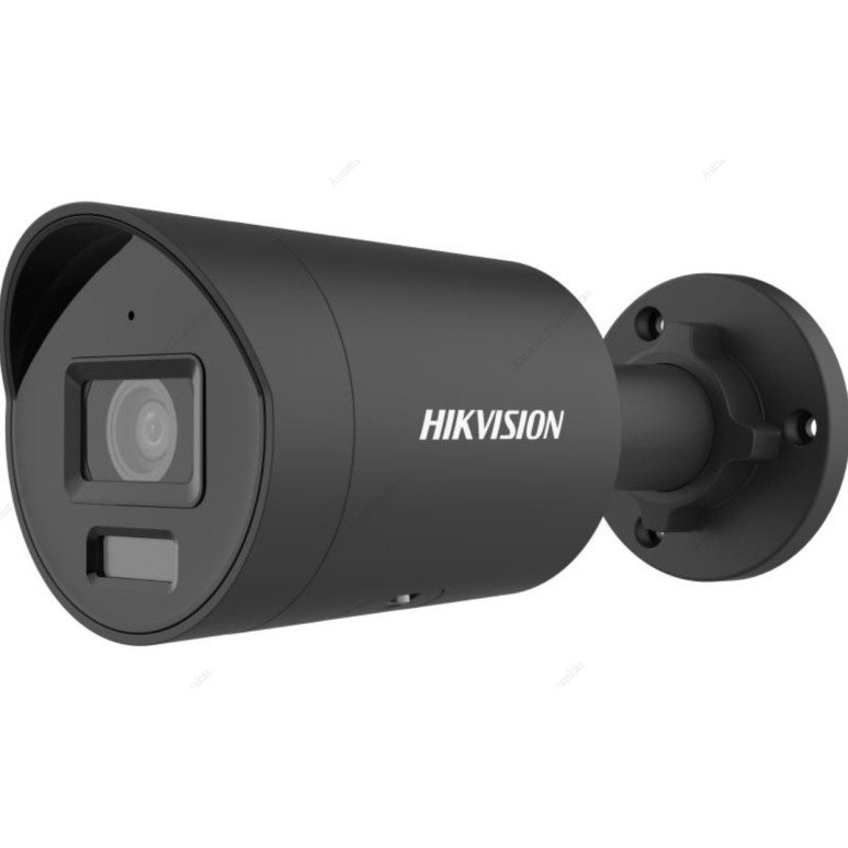 Hikvision bullet DS-2CD2046G2H-IU F2.8 (juoda, 4 MP, 40 m. IR, AcuSense, DarkFighter)
