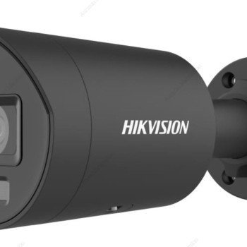Hikvision bullet DS-2CD2086G2H-IU F2.8 (juoda, 40 m. IR, 8 MP, AcuSense)