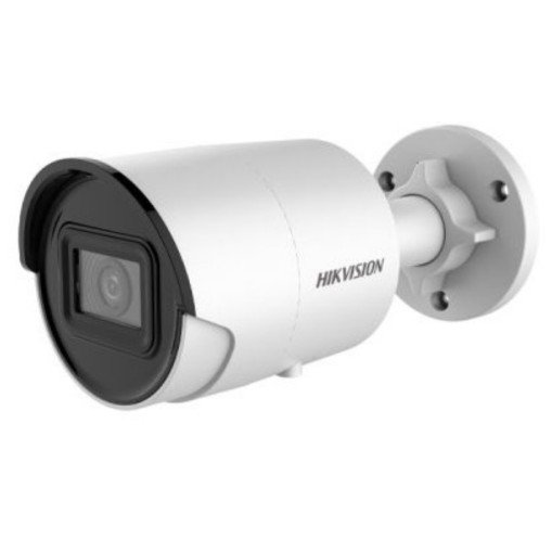 Hikvision bullet DS-2CD2086G2H-IU F4 (balta, 40 m. IR, 8 MP, AcuSense)