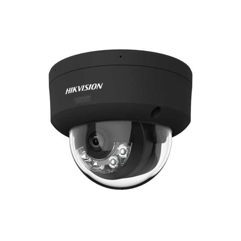 Hikvision dome DS-2CD2187G3-LIS2UY F2.8 (Juoda, 8 MP, 30 m IR; 30 m LED; Hybrid Light, ColorVu)