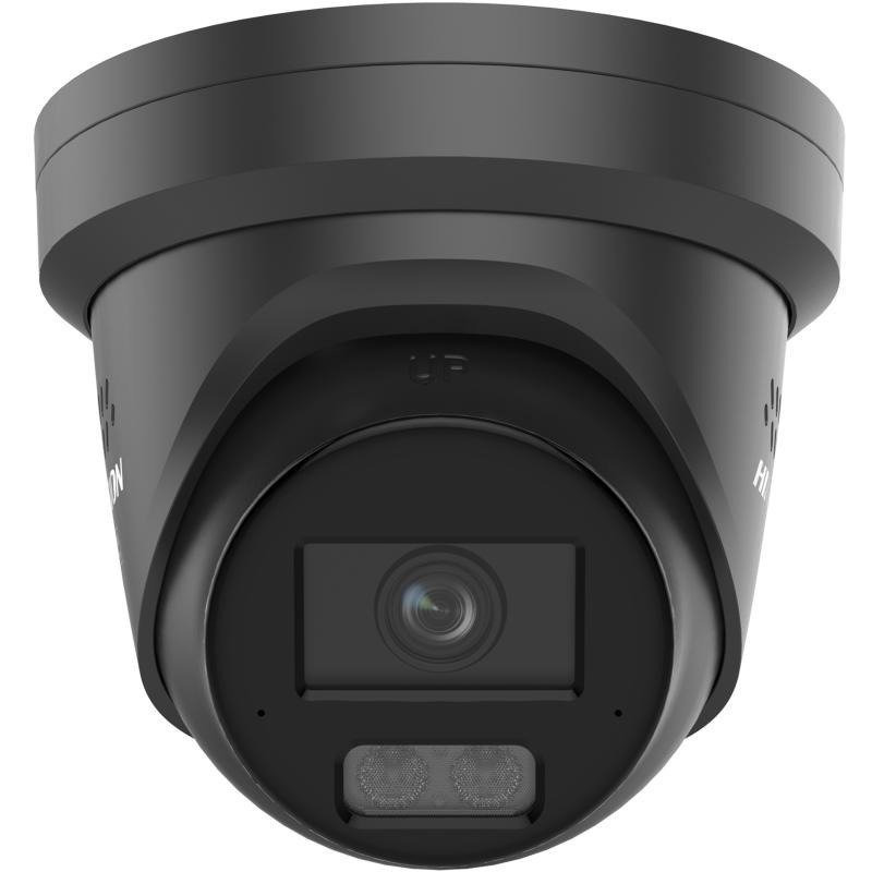 Hikvision Turret DS-2CD2347G3-LIS2UY/SL F2.8 (Juoda, 4MP, Hybrid Light, IR+LED 30m)