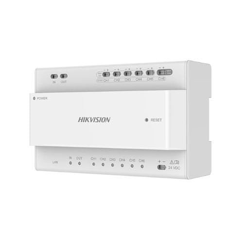 Dviejų laidų vaizdo/garso skirstytuvas Hikvision DS-KAD7060EY-S