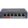 Komutatorius 6 prievadų Hikvision DS-3E0106P-E/M(B)