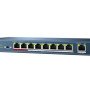 9 prievadų, 8 PoE komutatorius Hikvision DS-3E0109P-E(C)