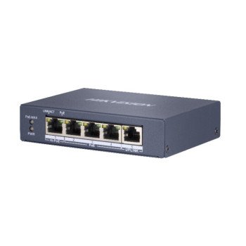 5 prievadų, 3 PoE prievadų komutatorius Hik-vision DS-3E0505HP-E
