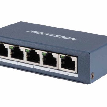 Hikvision 5 prievadų 4 PoE prievadų komutatorius DS-3E0505P-E