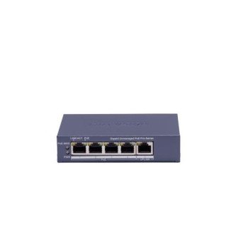 5 prievadų 4 PoE komutatorius Hikvision DS-3E0505P-E(B)