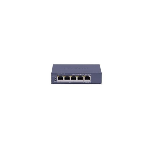 5 prievadų, 4 PoE prievadų komutatorius Hik-vision DS-3E0505P-E/M(B)