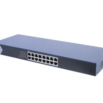 Hikvision 16 prievadų komutatorius DS-3E0516-E(C)