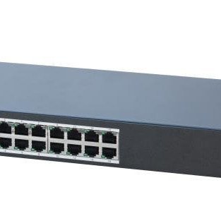 Hikvision 16 prievadų komutatorius DS-3E0516R-O