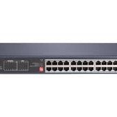 Hikvision 28 prievadų 24 PoE prievadų komutatorius DS-3E0528HP-E,