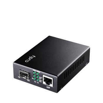 Optinis keitiklis Cudy MC220P (SFP 1.25G, RJ45 PoE, 1000Mbps, full-duplex) Optinis keitiklis Cudy MC220P (SFP 1.25G, RJ45 PoE, 1000Mbps, full-duplex)