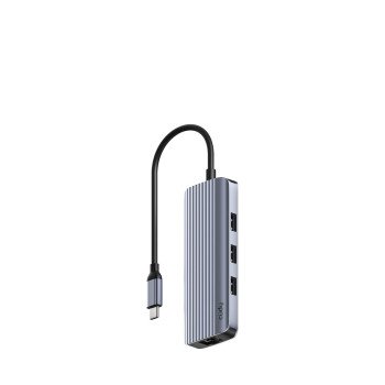 USB Type-C 3.0 šakotuvas CUDY UH606 USB Type-C 3.0 šakotuvas CUDY UH606