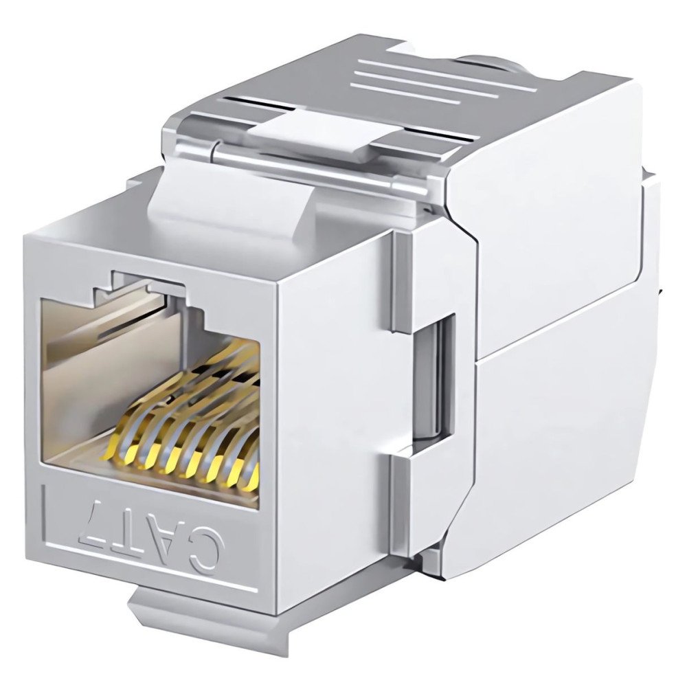 Modulinis lizdas RJ45 FTP Cat6A LK-KJ-158 (23–26 AWG, 250 MHz, 110/Krone, 568A/B) Modulinis lizdas RJ45 FTP Cat6A LK-KJ-158 (23–26 AWG, 250 MHz, 110/Krone, 568A/B)