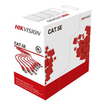 Kabelis ryšio Hikvision UTP 5E (Gysla-0.50mm, ritė 305m) DS-1LN5E-S Kabelis ryšio Hikvision UTP 5E (Gysla-0.50mm, ritė 305m) DS-1LN5E-S
