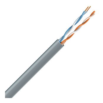 LAN tinklo kabelis ECG UTP 6 (vidaus, PVC, Eca, 305m, 23 AWG/0.54mm) LAN tinklo kabelis ECG UTP 6 (vidaus, PVC, Eca, 305m, 23 AWG/0.54mm)