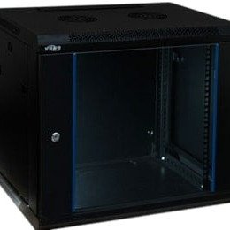 Komutacinė spinta 19'' pakabinama 15U 600x450x769mm (juoda, surinkta, IP20) AWM2-6415