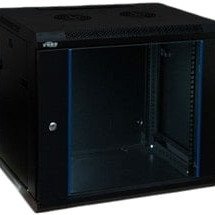 Komutacinė spinta 10'' pakabinama 6U 300x300x399mm (juoda, nesurinkta, IP20) ASP-3306