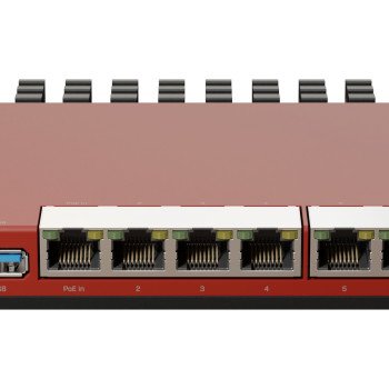 Maršrutizatorius 9 prievadų Mikrotik L009UiGS-RM Maršrutizatorius 9 prievadų Mikrotik L009UiGS-RM