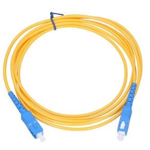 Optinis laidas SC/UPC–SC/UPC SM (1m, simplex, OS1/OS2, G657A1, 9/125µm, LSZH)