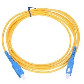 Optinis laidas SC/UPC–SC/UPC SM (3m, simplex, OS1/OS2, G657A1, 9/125µm, LSZH)