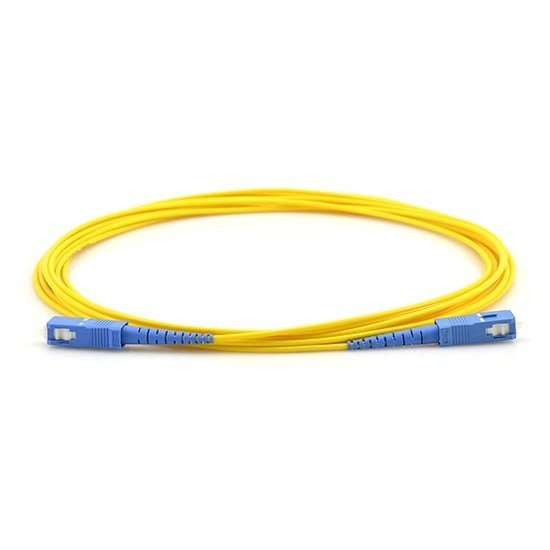 Optinis jungiamasis laidas SC/UPC–SC/UPC (SM, Simplex, 3mm, G657A1, 9/125µ, OS1/OS2, LSZH, 2m) Optinis jungiamasis laidas SC/UPC–SC/UPC (SM, Simplex, 3mm, G657A1, 9/125µ, OS1/OS2, LSZH, 2m)