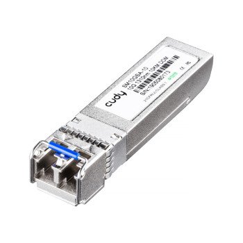 Optinis integruojamas keitiklis SFP+ Cudy SM10GSA-10 (1310nm, LC, SMF, 10km) Optinis integruojamas keitiklis SFP+ Cudy SM10GSA-10 (1310nm, LC, SMF, 10km)