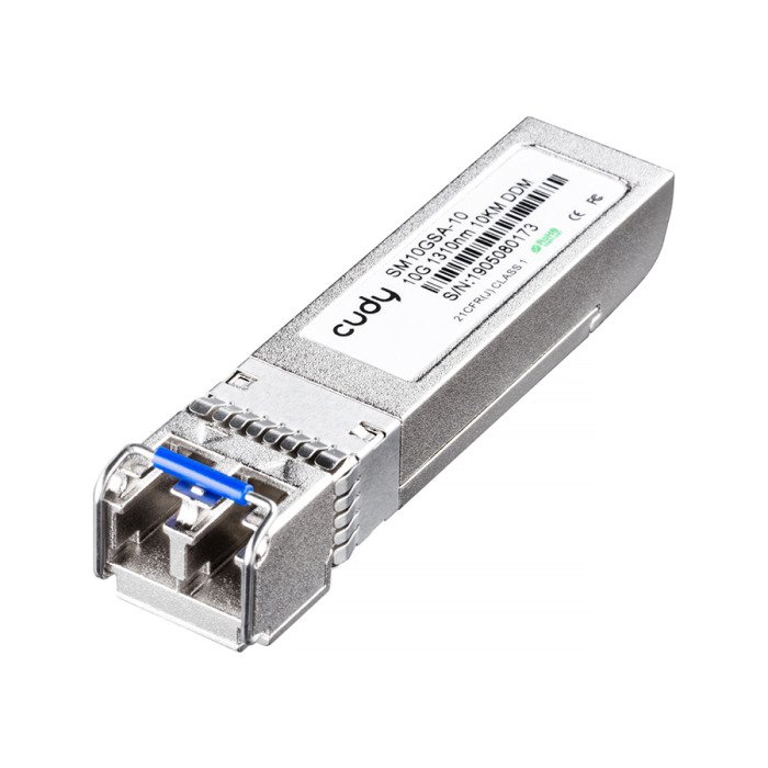 Optinis integruojamas keitiklis SFP+ Cudy SM10GSA-10 (1310nm, LC, SMF, 10km) Optinis integruojamas keitiklis SFP+ Cudy SM10GSA-10 (1310nm, LC, SMF, 10km)