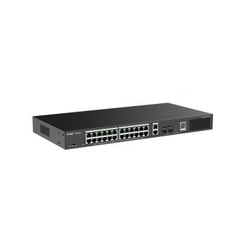 10 prievadų komutatorius Ruijie Reyee RG-ES210GS-P (Valdomas, 8 x PoE+)