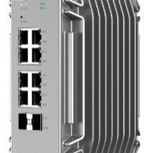8 prievadų industrinis komutatorius Ruijie Reyee RG-NIS3100-8GT2SFP-HP (Valdomas, 8 x PoE+)