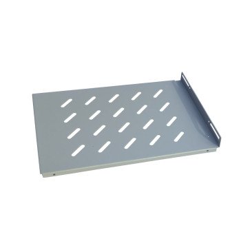 Universali 1U lentyna 19'' spintai (450 mm gylio, pilka) A-CB45