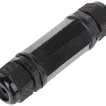 Sujungimas hermetinis UTP kabeliui (CAT 5/6) RJ45–RJ45 (IP67, 109x30x30 mm)