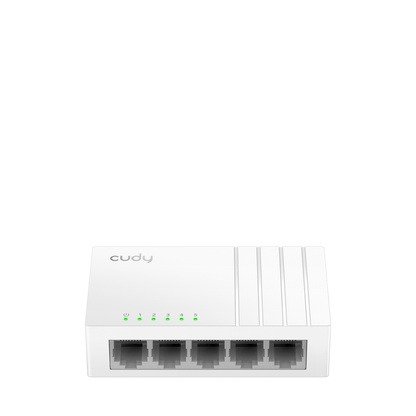 5 prievadų komutatorius CUDY GS105U (Nevaldomas)