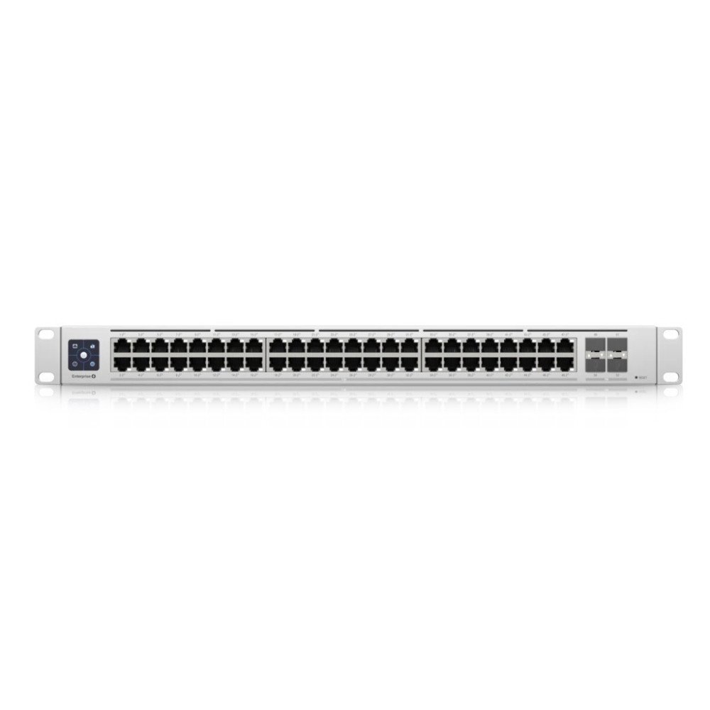 48 prievadų komutatorius Ubiquiti Unifi USW-Enterprise-48-PoE (Valdomas) 48 prievadų komutatorius Ubiquiti Unifi USW-Enterprise-48-PoE (Valdomas)