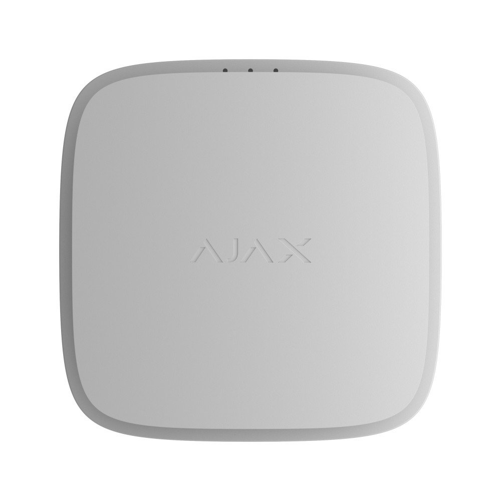 Belaidis dūmų jutiklis Ajax EN54 FireProtect 119919.276.WH1 (baltas, su sirena)