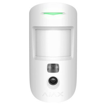 Bevielis judesio jutiklis su kamera Ajax MotionCam phOD AJMOTIONCAMPHODW (Baltas)