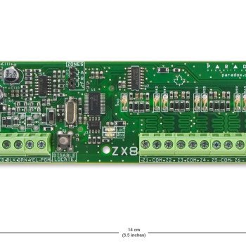 PARADOX zonų išplėtimo plokštė ZX8