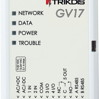 GSM vartų valdiklis GV17 Trikdis