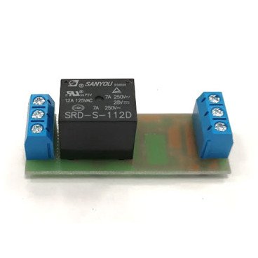 Relės blokas 12V 12A SRD-S-112D (su kontaktinėmis kaladėlėmis)
