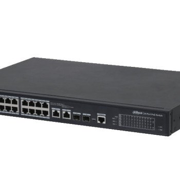 Komutatorius 24 PoE prievadai + 2 Gigabit, 100 Mbps, PFS4226-24ET-360-V3