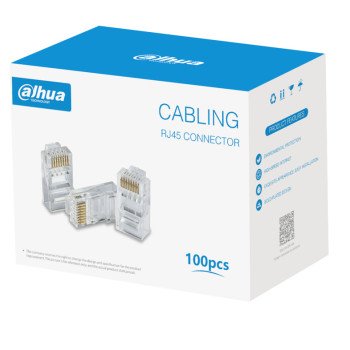 Kištukas RJ45 CAT5/5e,15u  Dahua PFM976-531, 100 vnt. /pak.