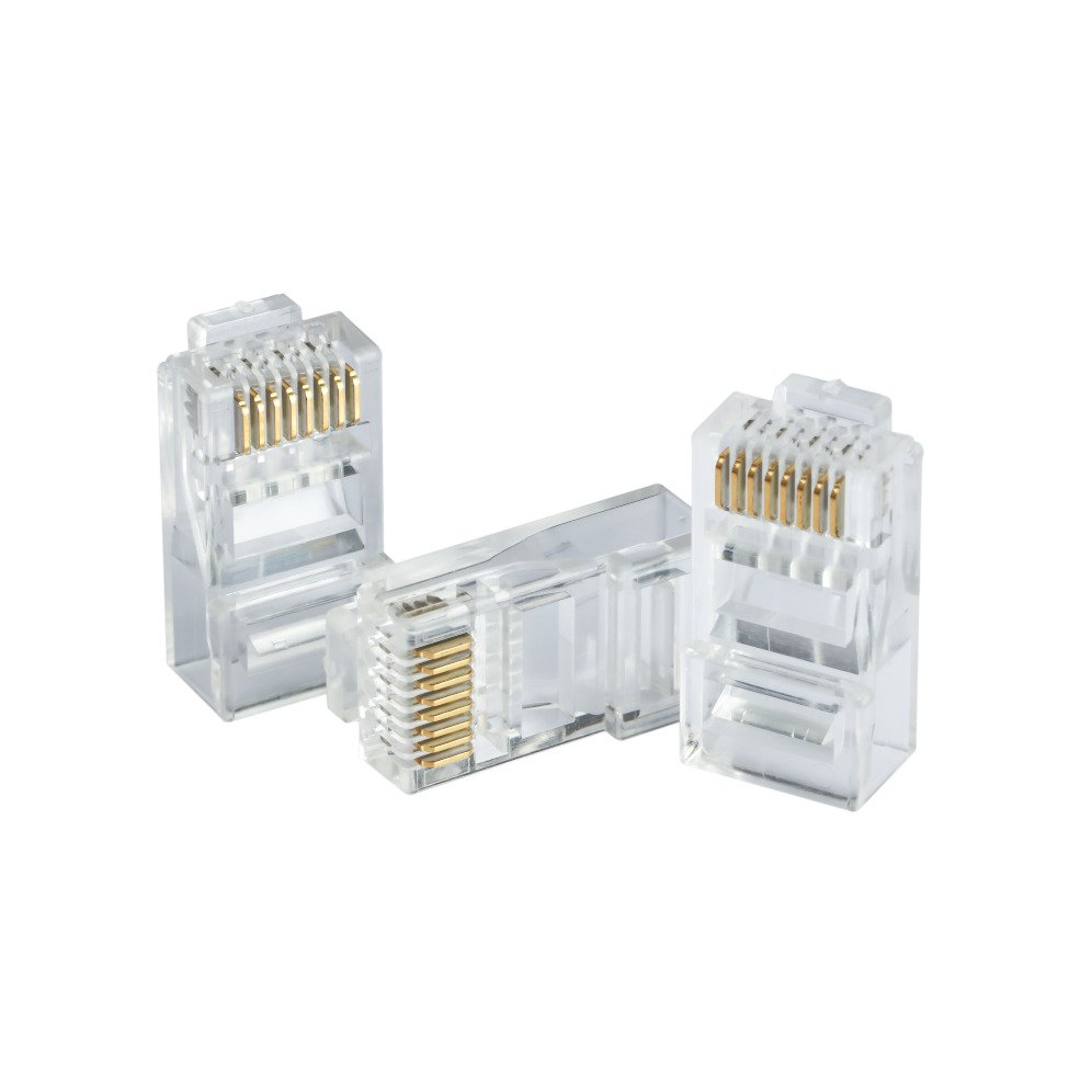 Kištukas RJ45 CAT5/5e,15u Dahua PFM976-531, 100 vnt. /pak. Kištukas RJ45 CAT5/5e,15u Dahua PFM976-531, 100 vnt. /pak.