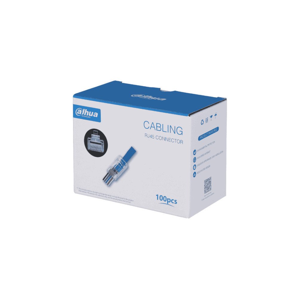 Kištukas RJ45 CAT5/5E Prakišamas 15U Dahua PFM976-531-PT 100 vnt/pak