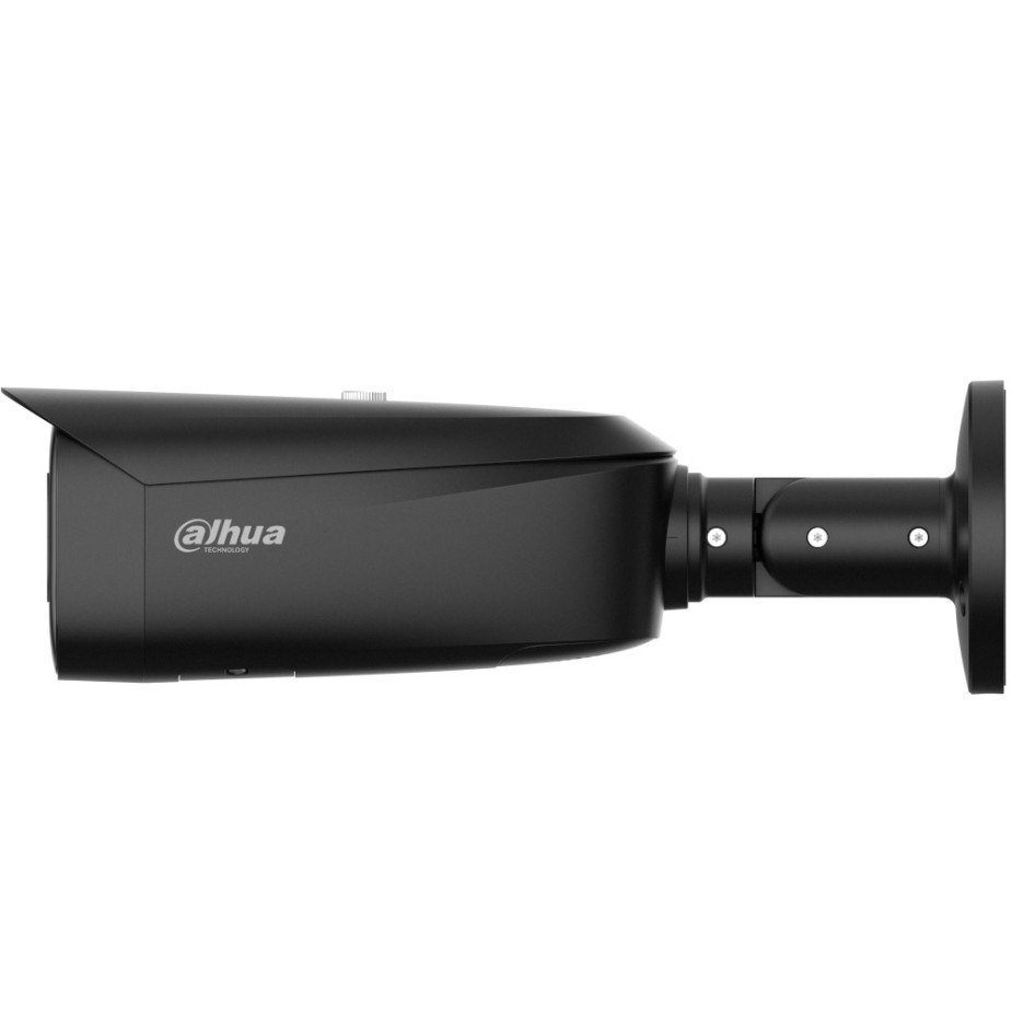 IP kamera 5 MP, 2.8 mm, su sirena ir švyturėliais IPC-HFW3549T1-AS-PV-S4, juoda