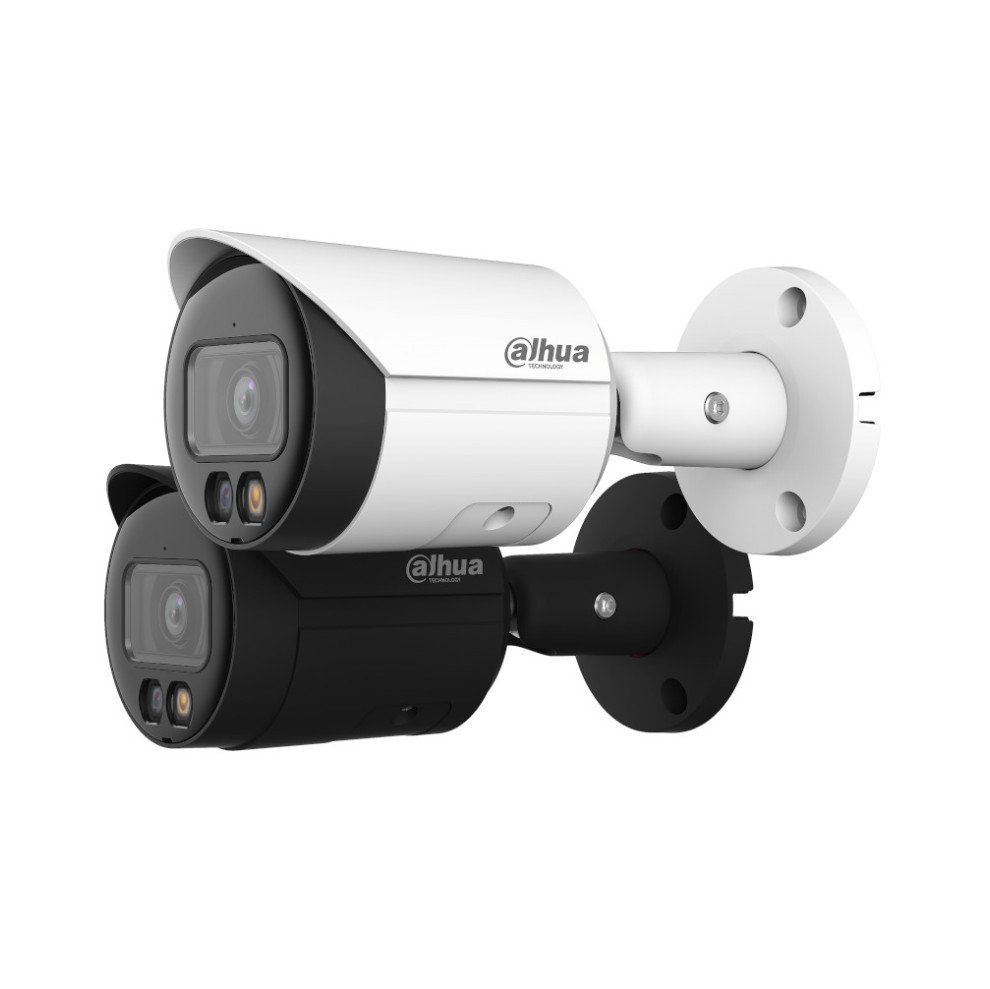 IP kamera IPC-HFW2449S-S-IL, 4 MP, 2.8 mm, IR 30 m, dual illumination, su AI, JUODA