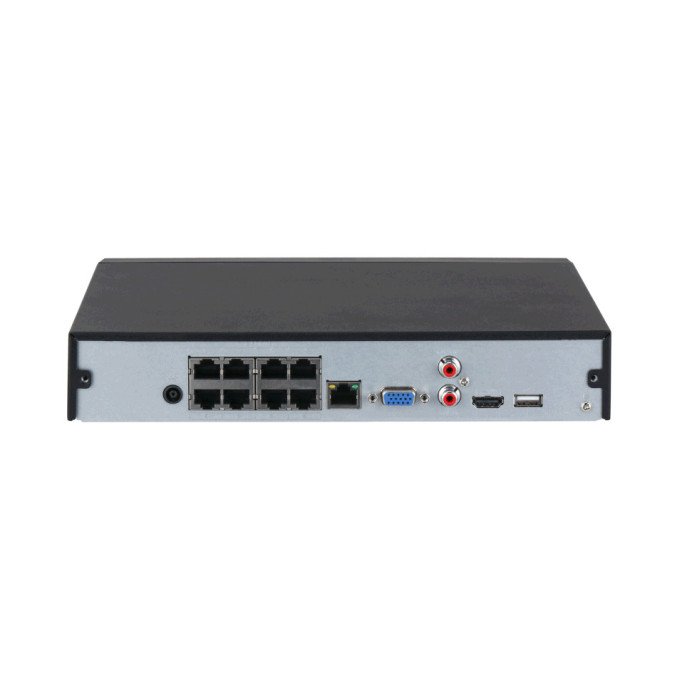Įrašymo įrenginys NVR4108HS-8P-EI, 8 kan., 8PoE, 1U, Lite AI, Quick pick, 1 HDD