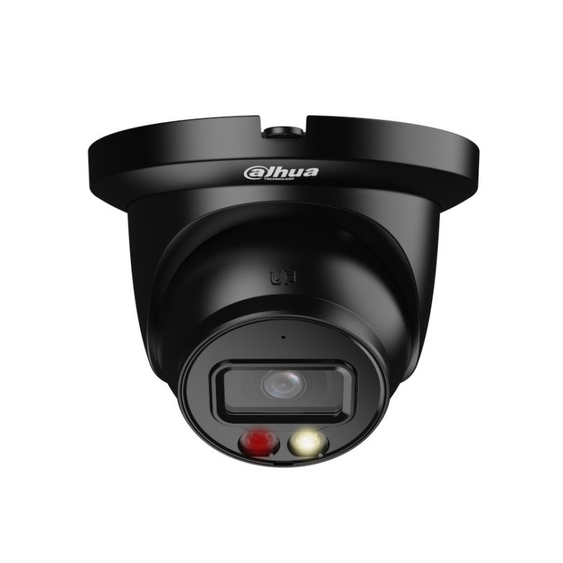 IP kamera IPC-HDW2449TM-S-IL, 4MP, 2.8 mm, IR 30 m, dual illumination, Lite AI, juoda